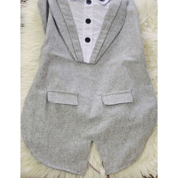 Top Paw Wedding Tux Dog Shirt Vest Set Large New - Picture 8 of 8
